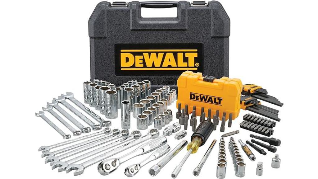 142 piece dewalt mechanics set