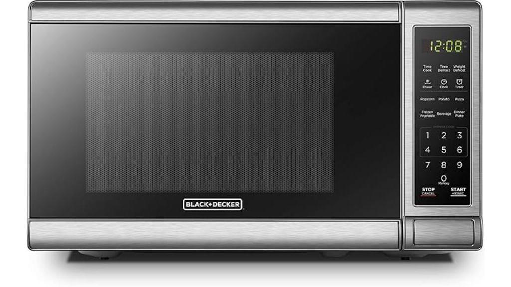 700w stainless steel microwave