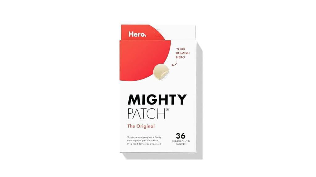 acne fighting hydrocolloid pimple patch