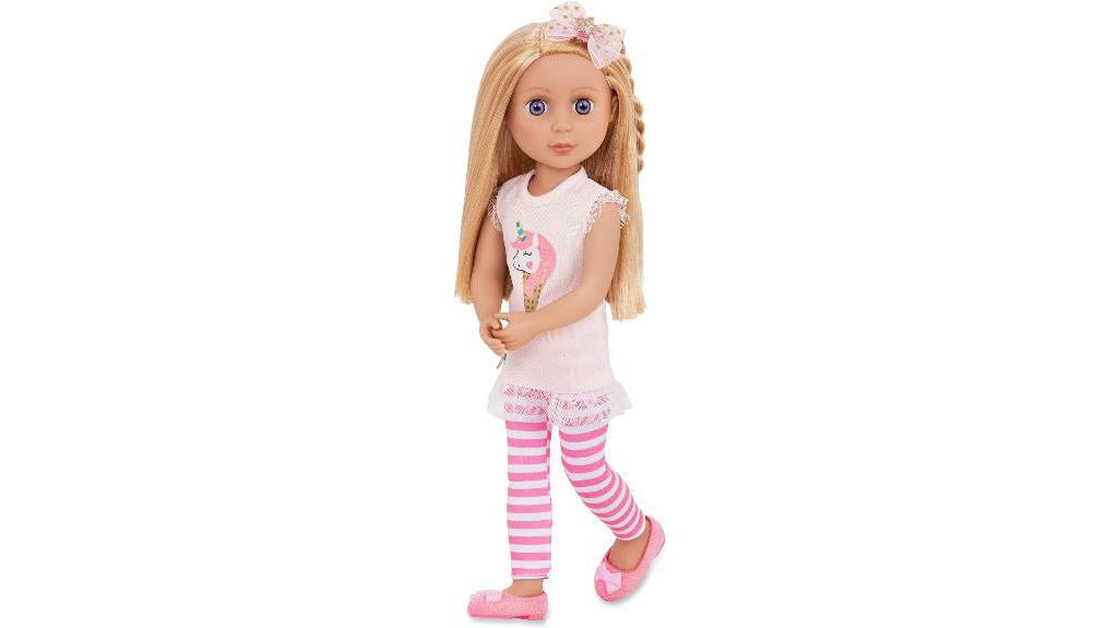 adorable 14 inch doll toy