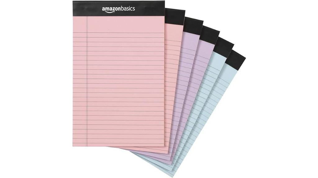 amazon basics lined notepads