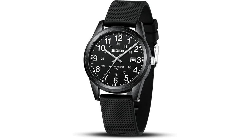 analog quartz sports watch