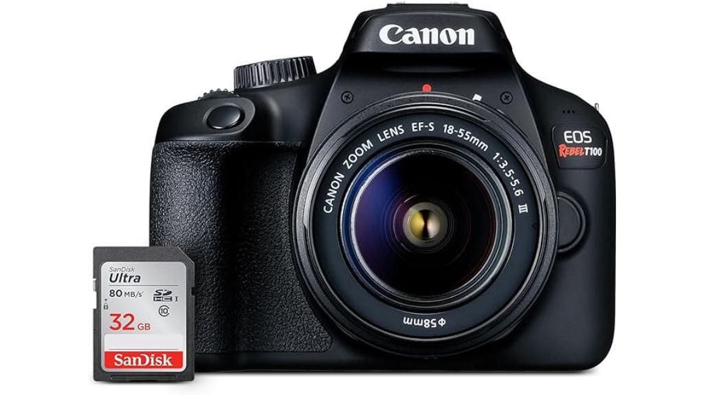 canon eos rebel t100