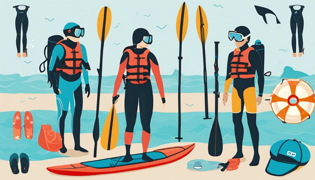 choosing water sports gear