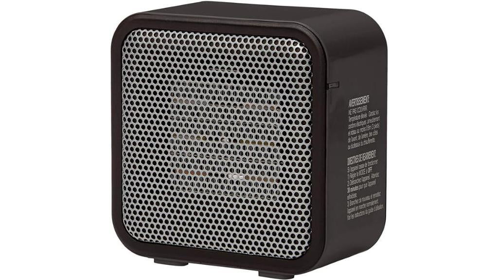 compact black heater amazon