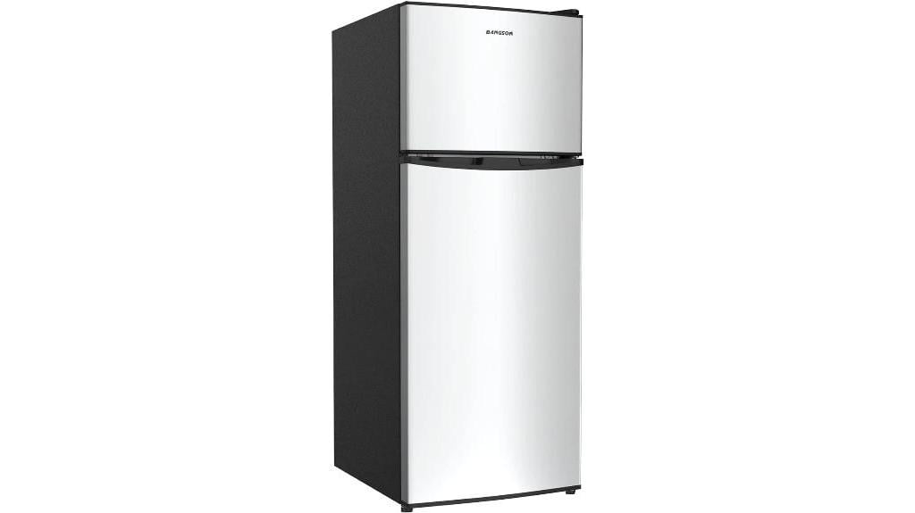 compact fridge with freezer