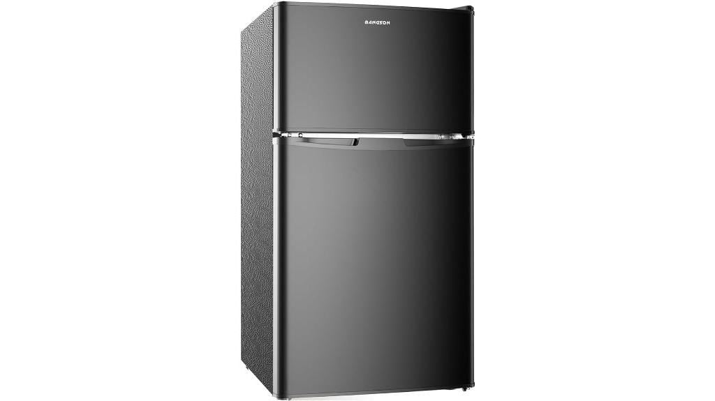 compact fridge with freezer