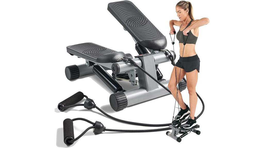 compact step machine workout