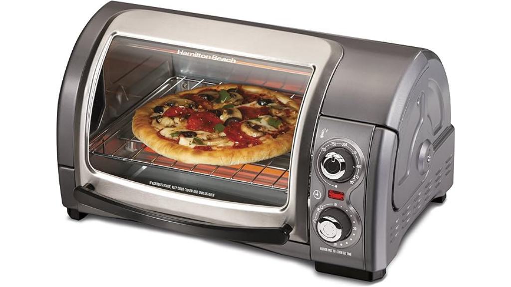 compact toaster oven design