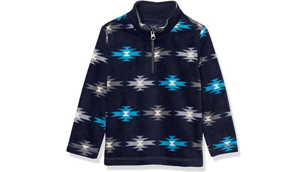 cozy fleece pullover for boys