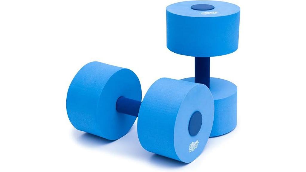 durable foam dumbbell set