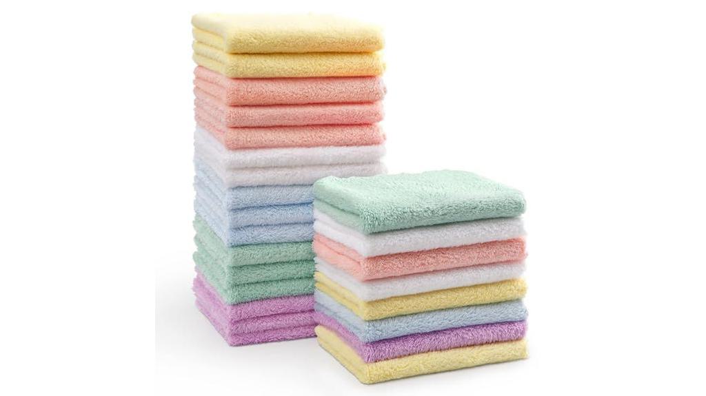 gentle microfiber baby washcloths