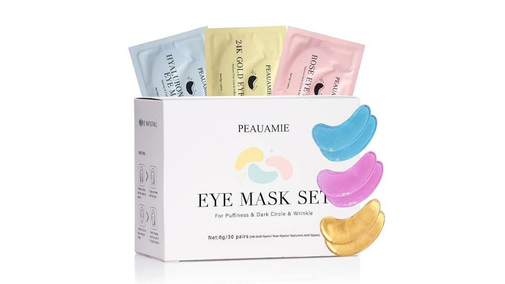 gold eye mask treatment