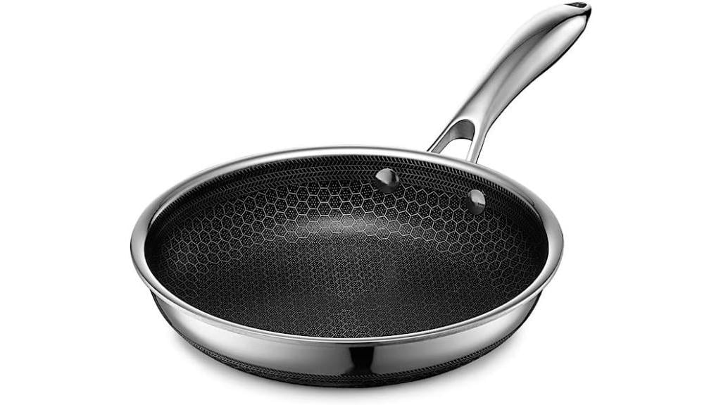 hexclad 8 inch nonstick pan