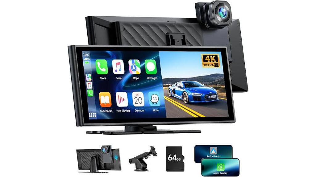 high tech car entertainment system