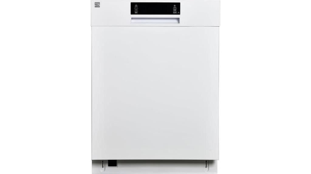 high tech stainless steel dishwasher