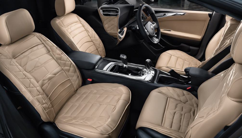 interior car accessories selection