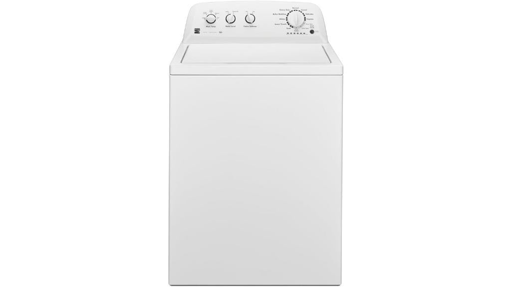 kenmore 3 8 cu ft top load washer