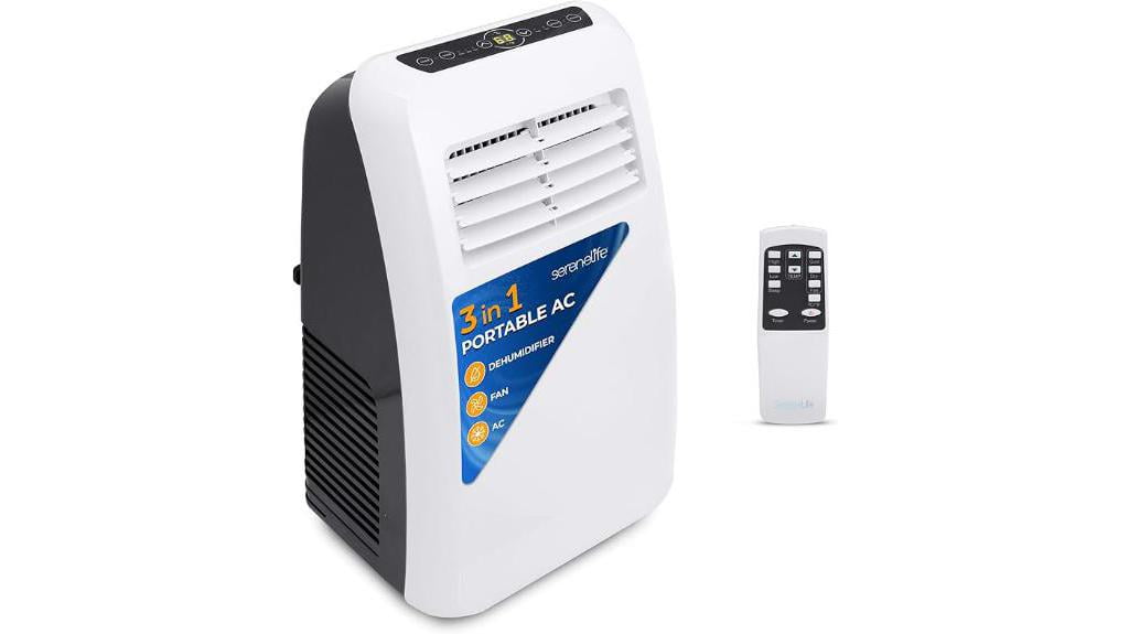 portable air conditioner with dehumidifier