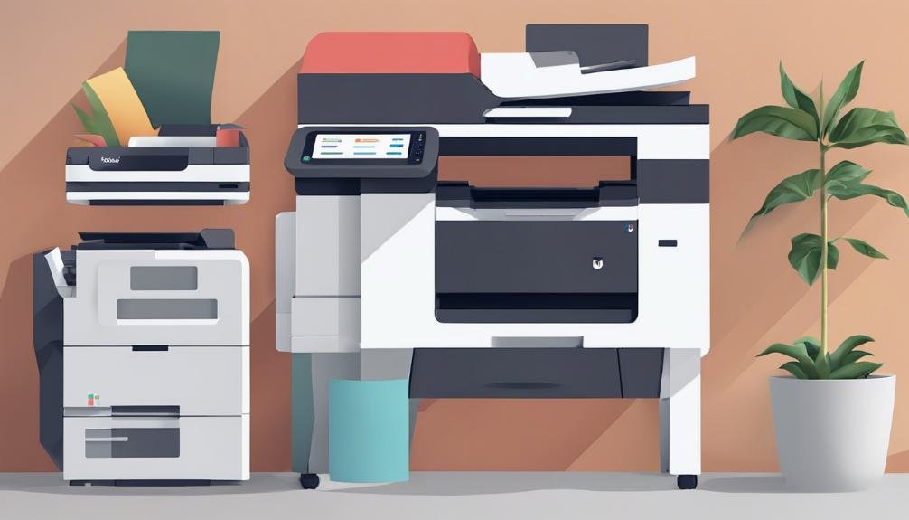 printer selection considerations list