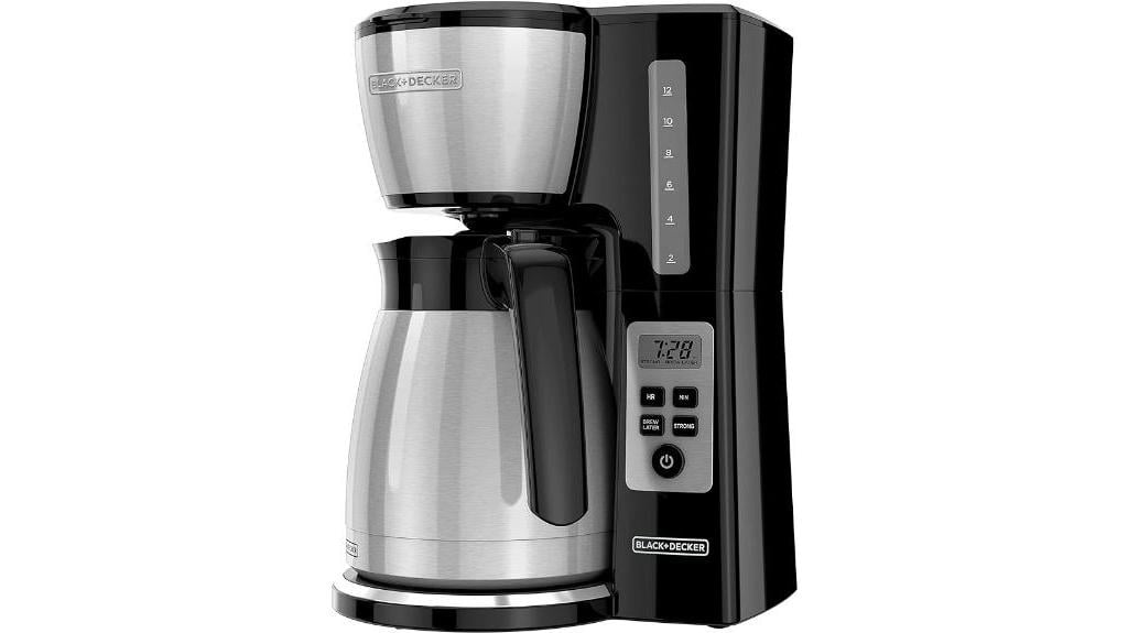 programmable black coffee maker