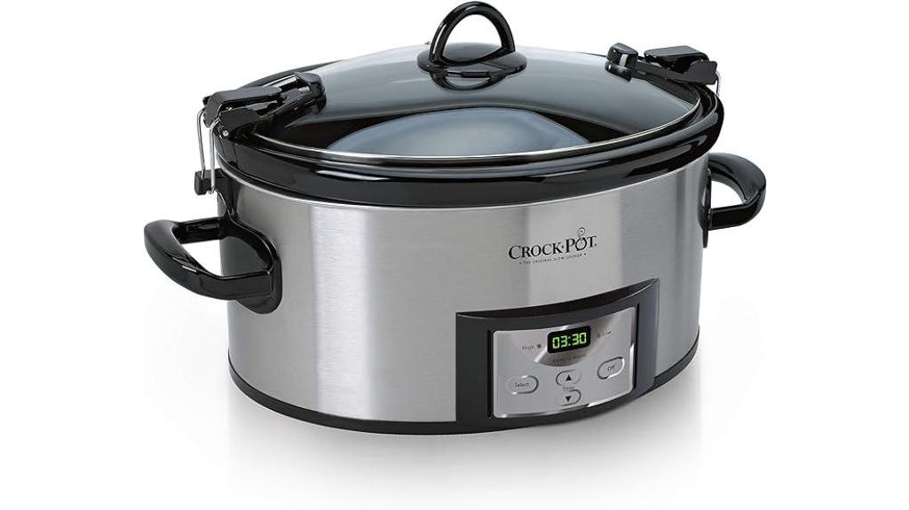 programmable slow cooker convenience