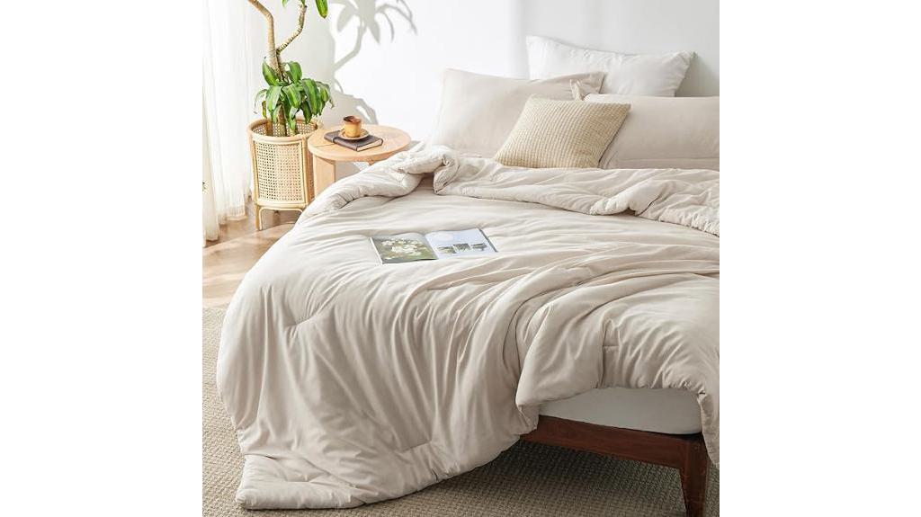 queen comforter set details
