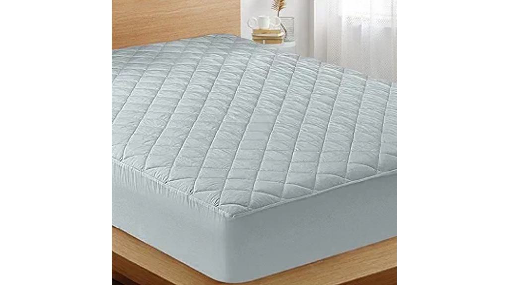 quilted king mattress pad