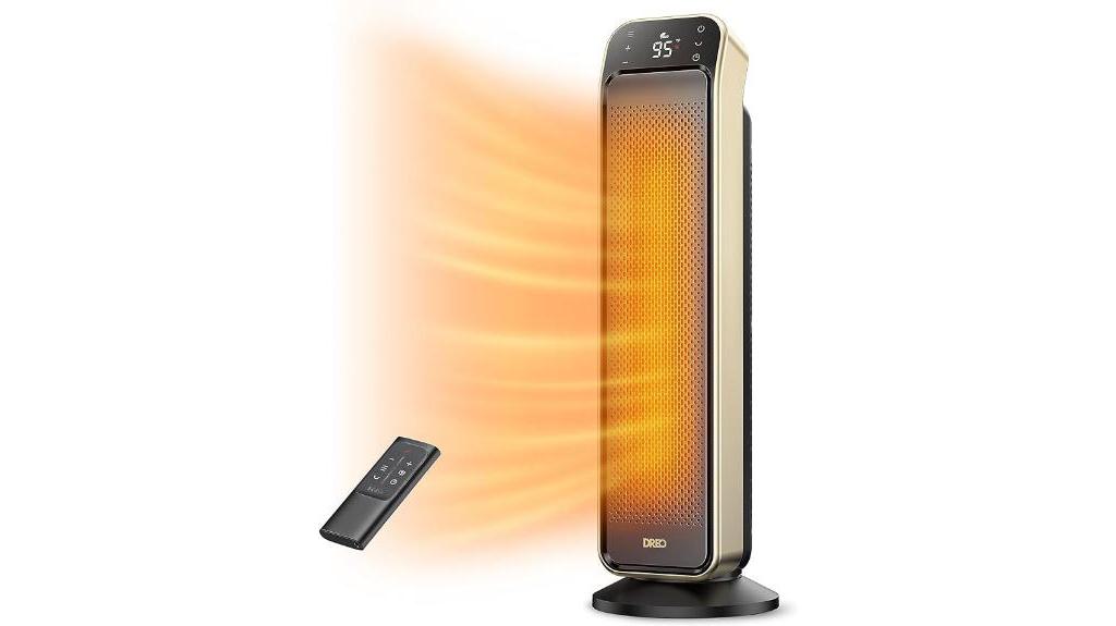 remote controlled indoor space heater