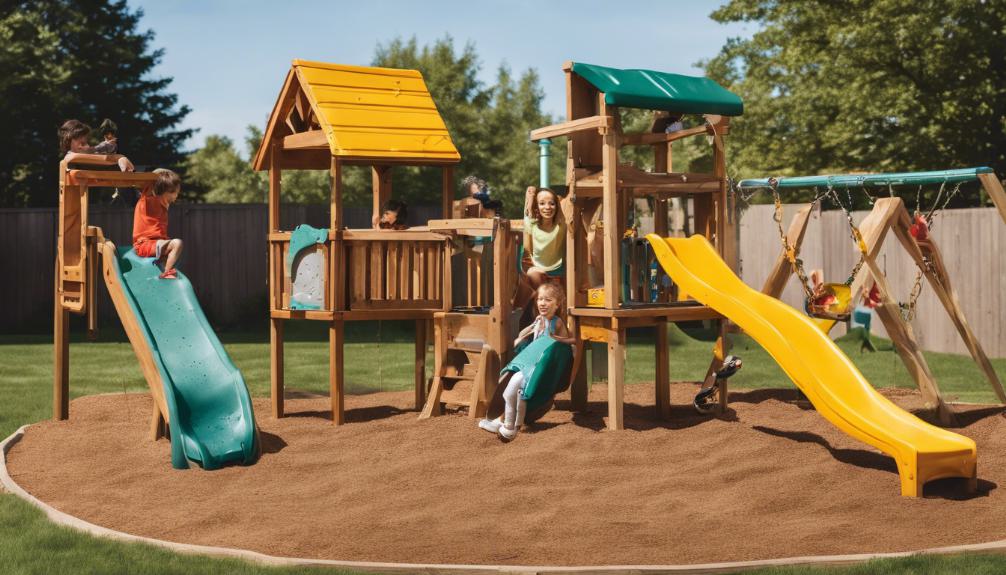selecting outdoor play equipment
