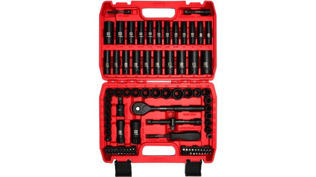 socket set with variety